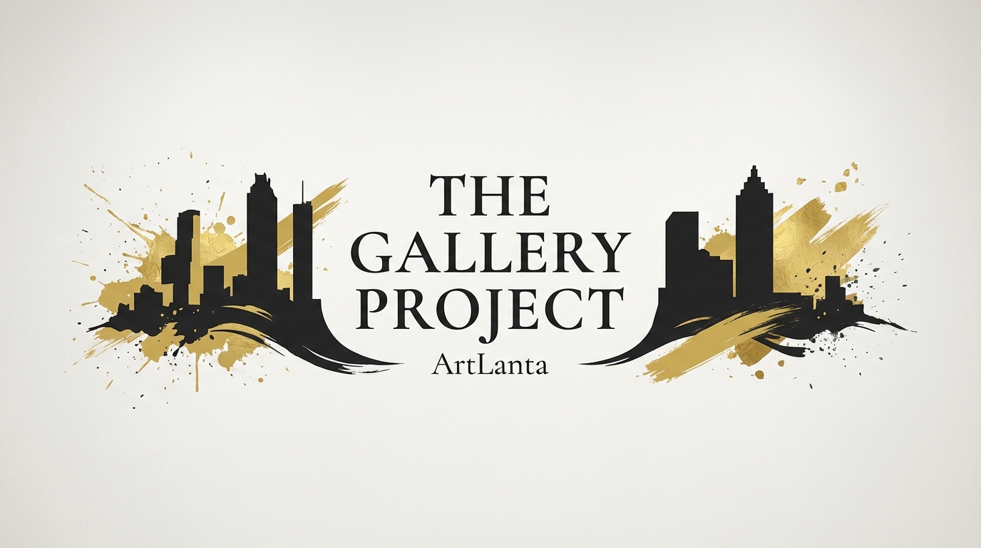 The Gallery Project — Concept 1: Skyline & Brushstrokes