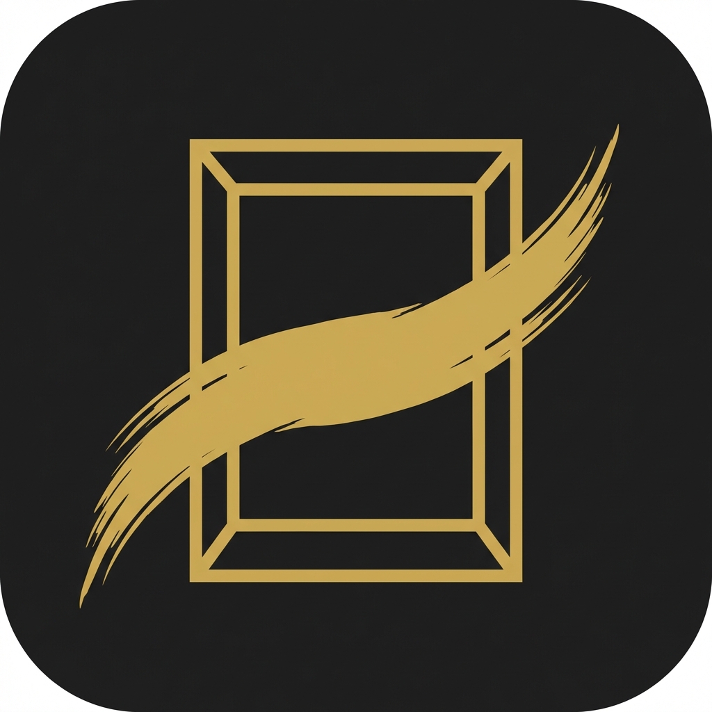 The Gallery Project — Concept 6: Frame & Brushstroke